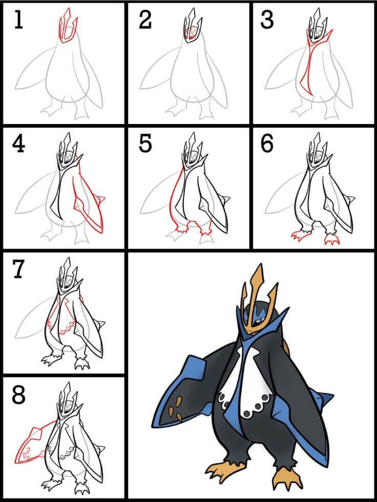 Dibujos de Empoleon