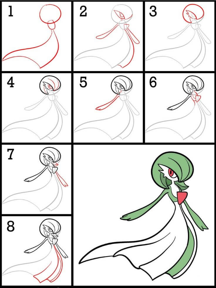 Dibujos de Gardevoir