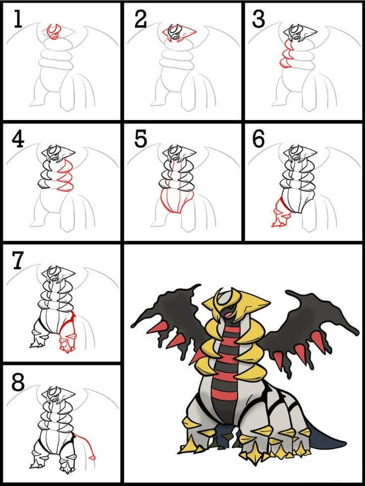 Dibujos de Giratina