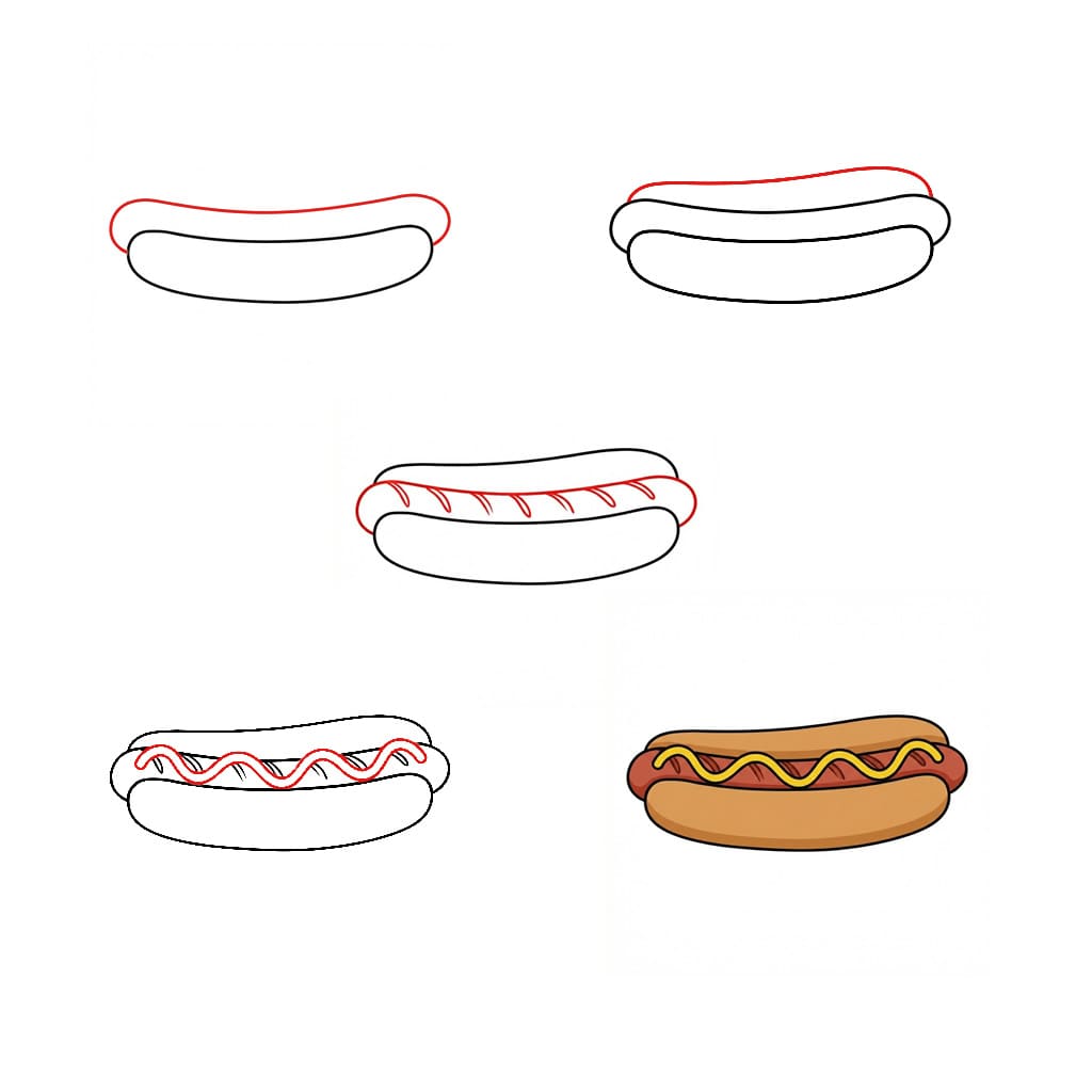 Dibujos de Hot dog