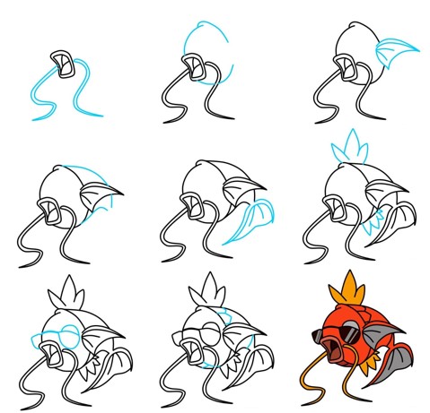Dibujos de Koiking alegre