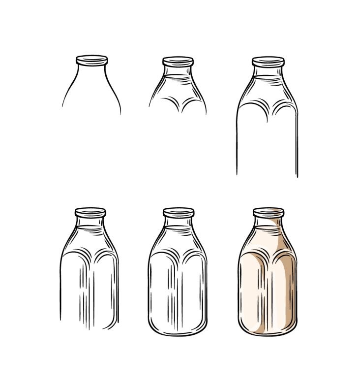 Dibujos de Leche con miel