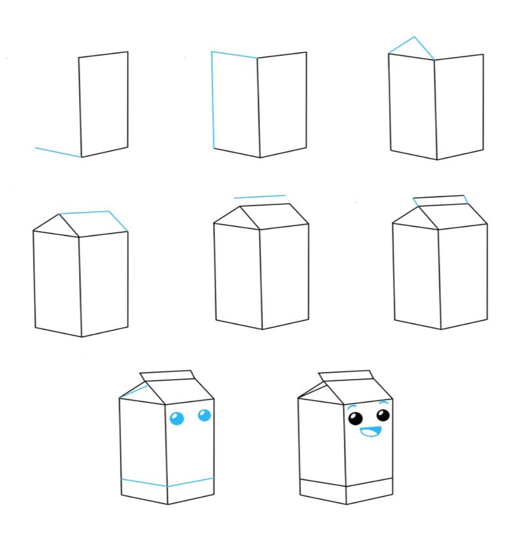 Dibujos de Leche cremosa