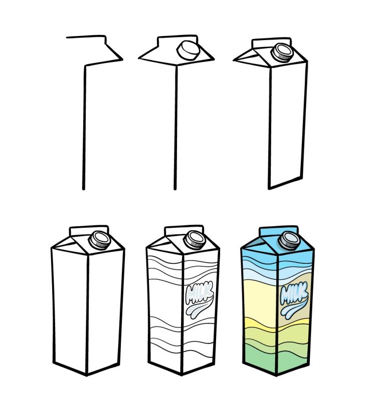 Dibujos de Leche entera