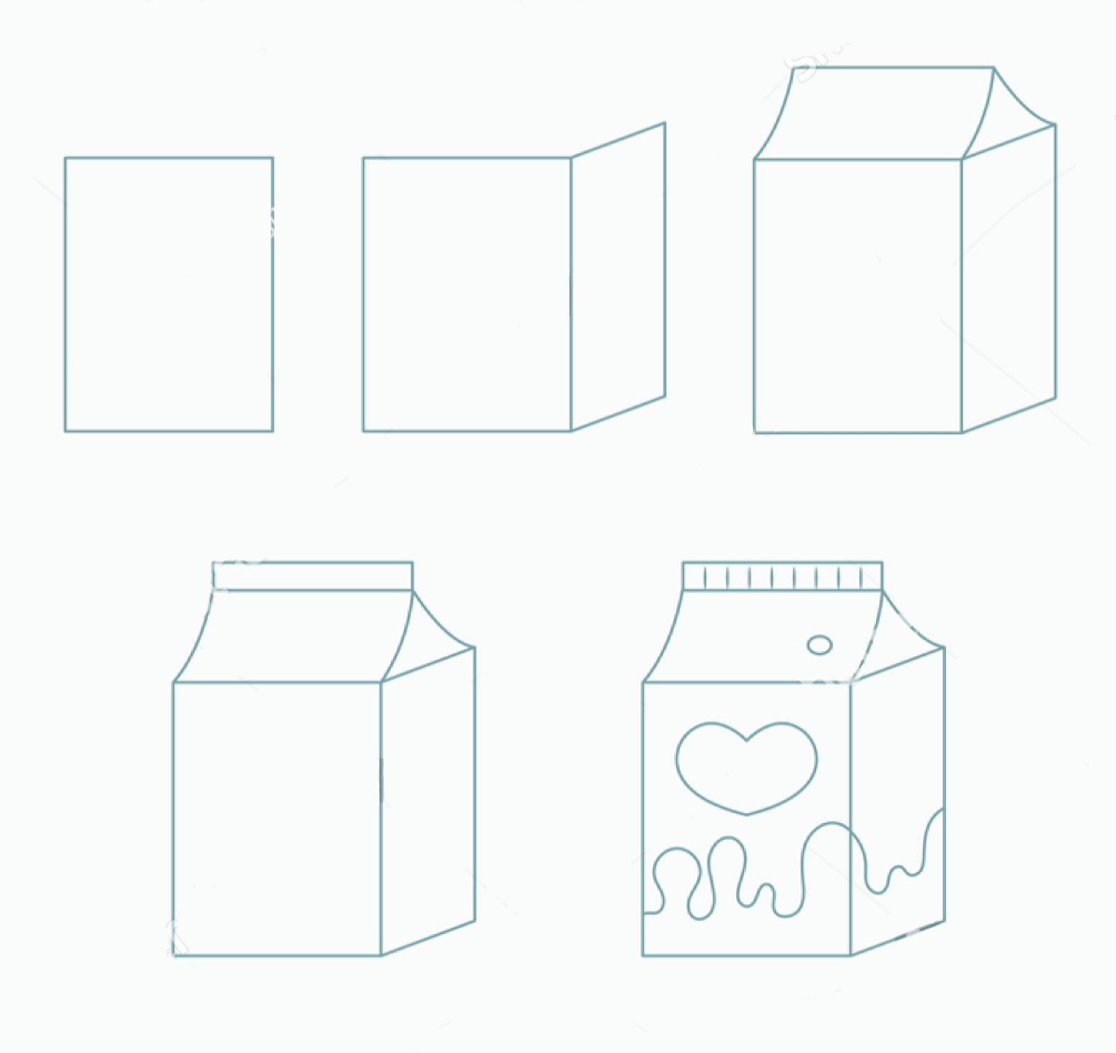 Dibujos de Leche ligera