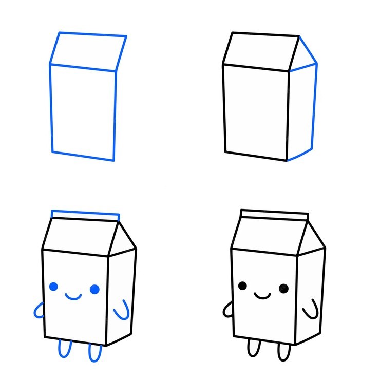 Dibujos de Leche tibia