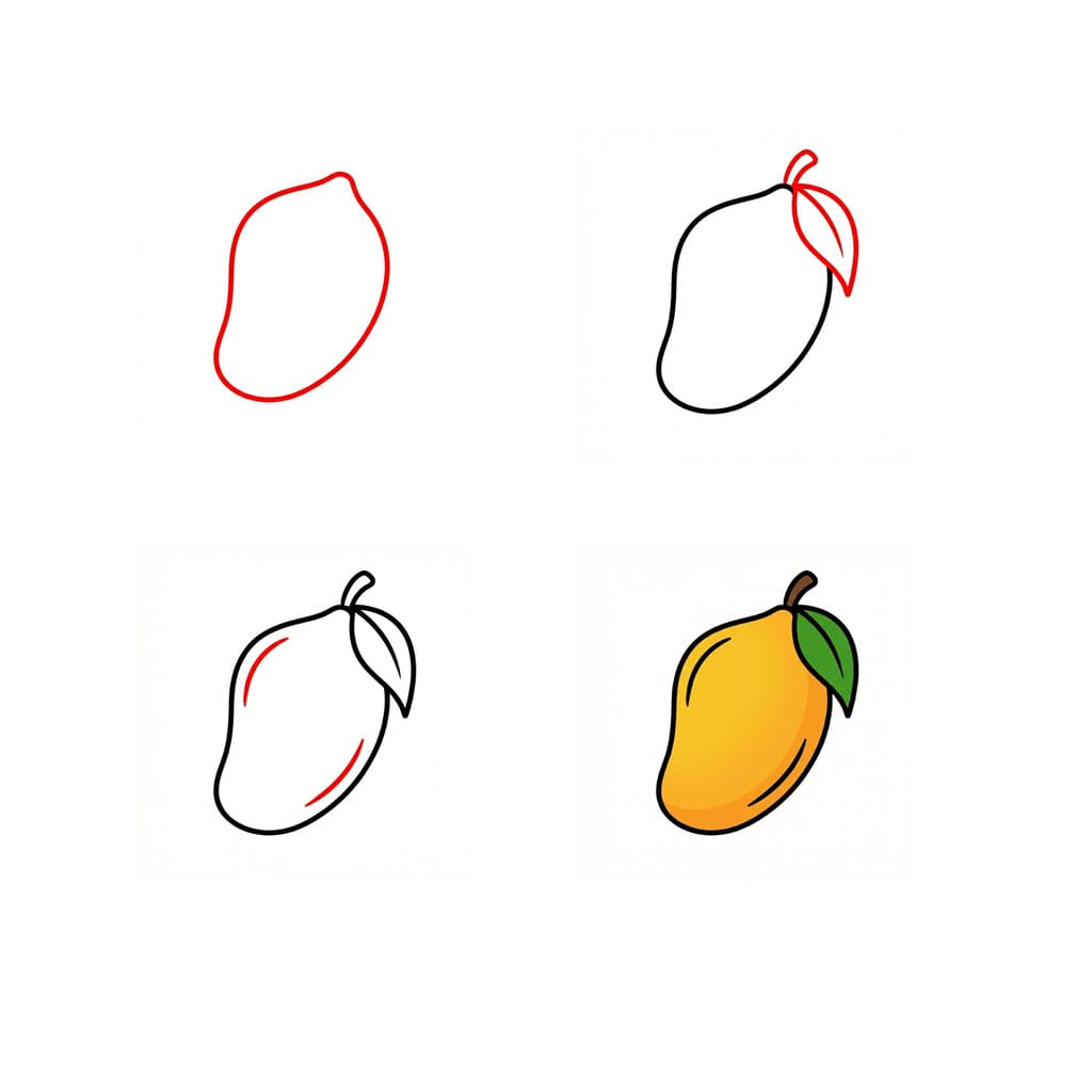 Dibujos de Mango de árbol