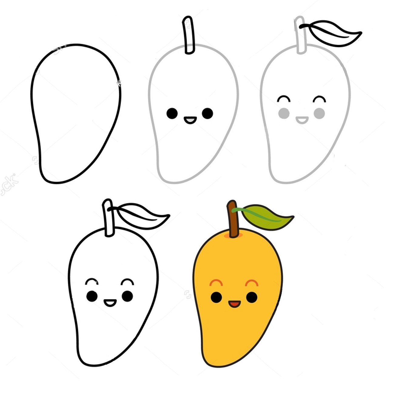 Dibujos de Mango fresco