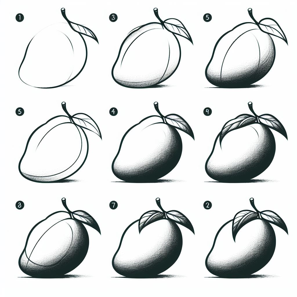 Dibujos de Mango grande