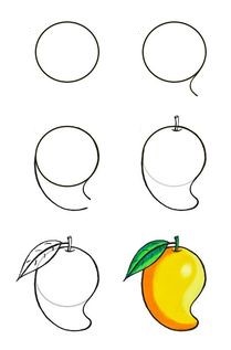 Dibujos de Mango jugoso