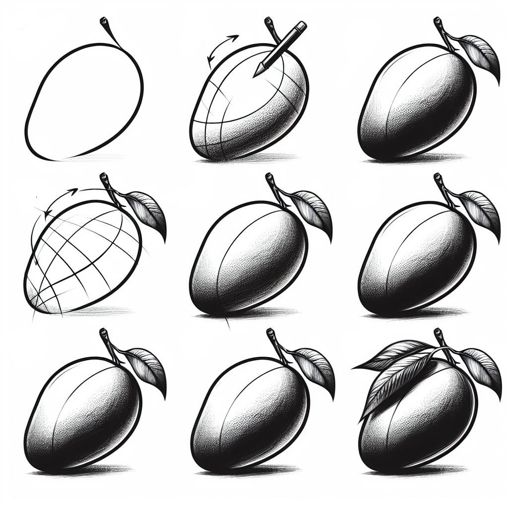 Dibujos de Mango natural