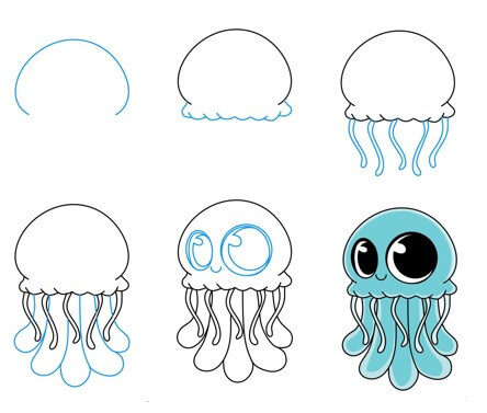Dibujos de Medusa mágica