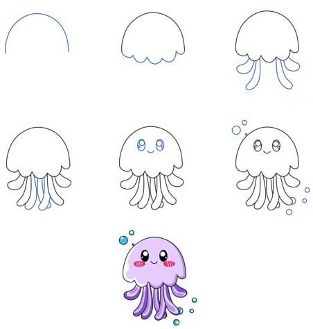 Dibujos de Medusas