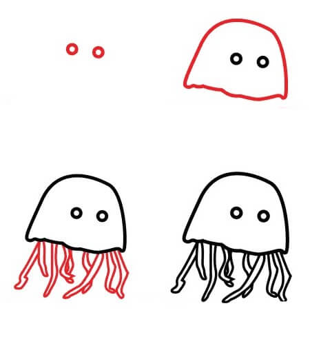 Dibujos de Medusa transparente