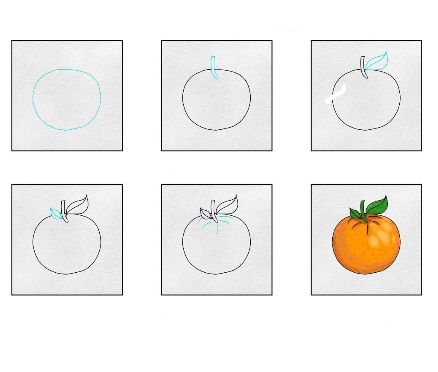 Dibujos de Naranja grande