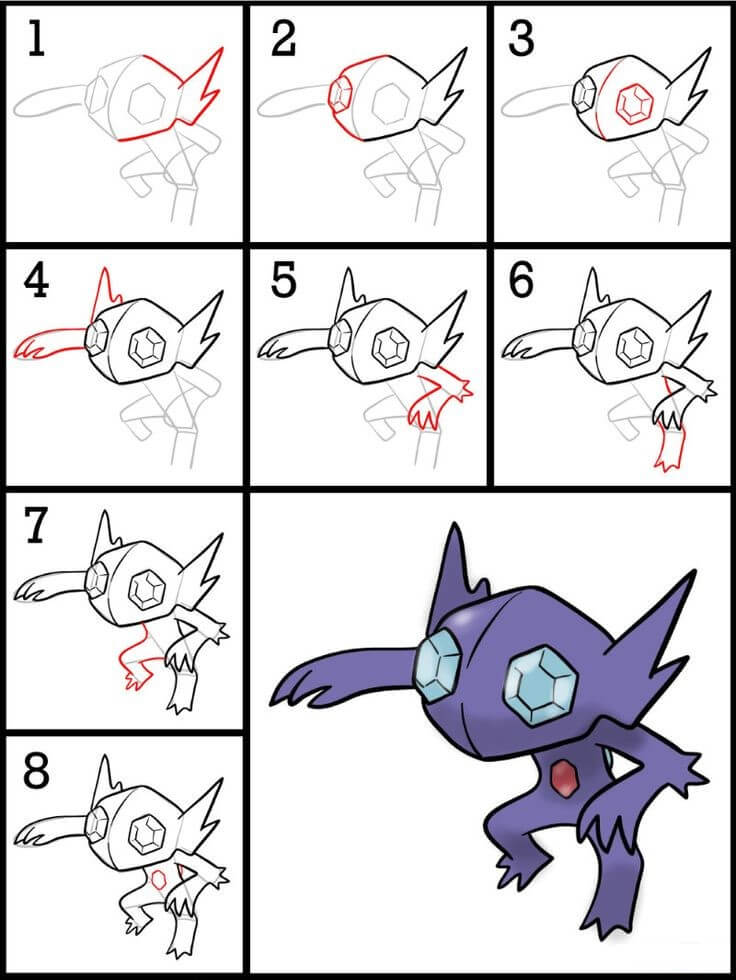Dibujos de Sableye