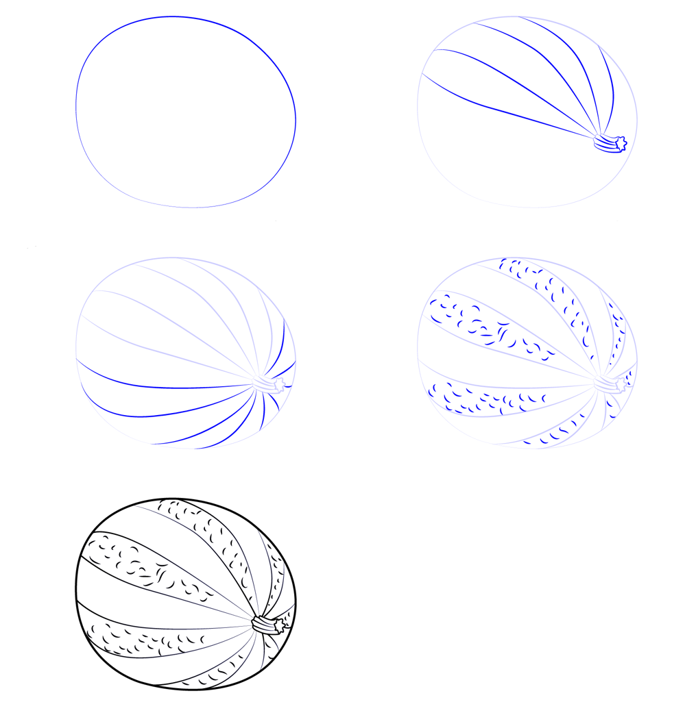 Dibujos de Sandía sin semillas