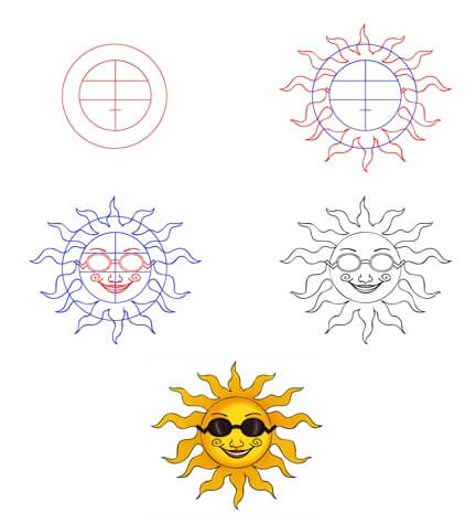 Dibujos de Sol - Idea 20