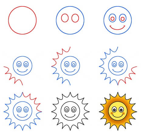 Dibujos de Sol - Idea 28