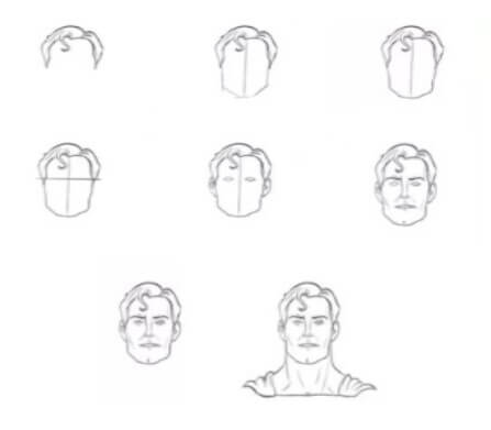 Dibujos de Superman realista