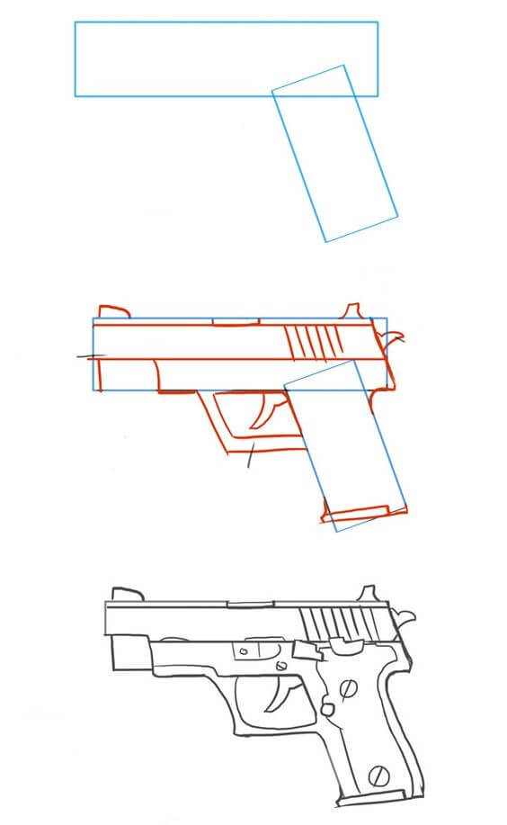 Dibujos de Una escopeta - Idea 34