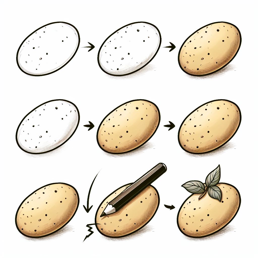 Dibujos de Papas