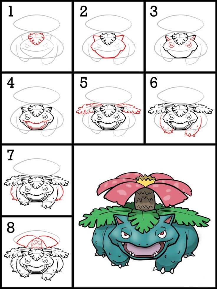 Dibujos de Venusaur
