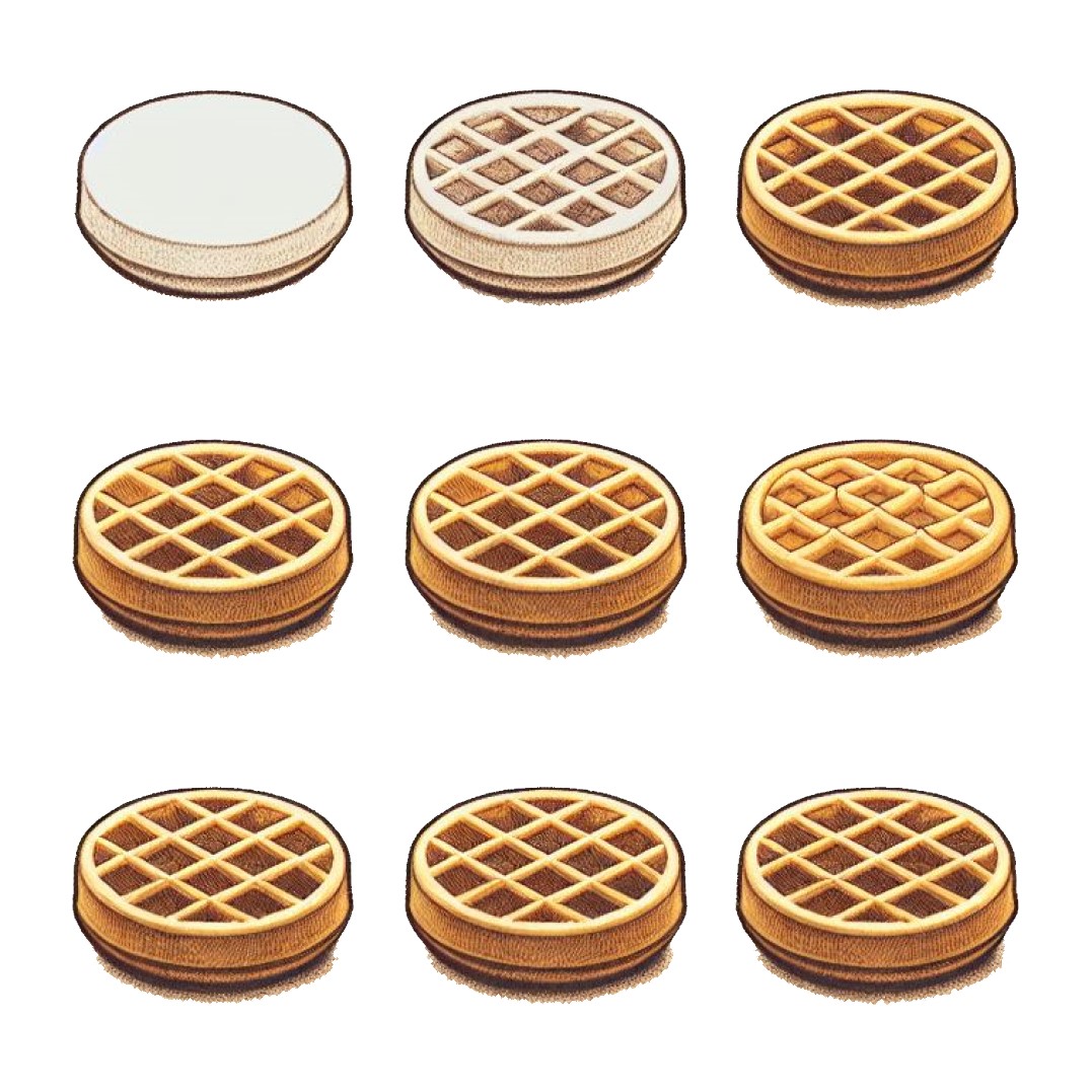 Dibujos de Waffle