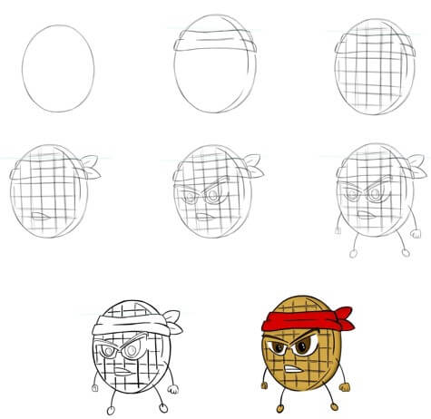 Dibujos de Waffle Irresistible