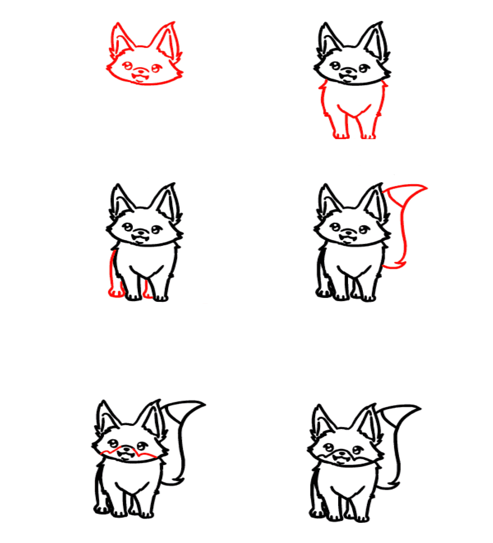 Dibujos de Zorro del Desierto