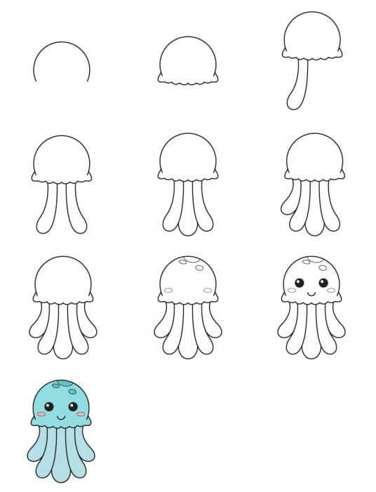 Dibujos de Jellyfish Joy