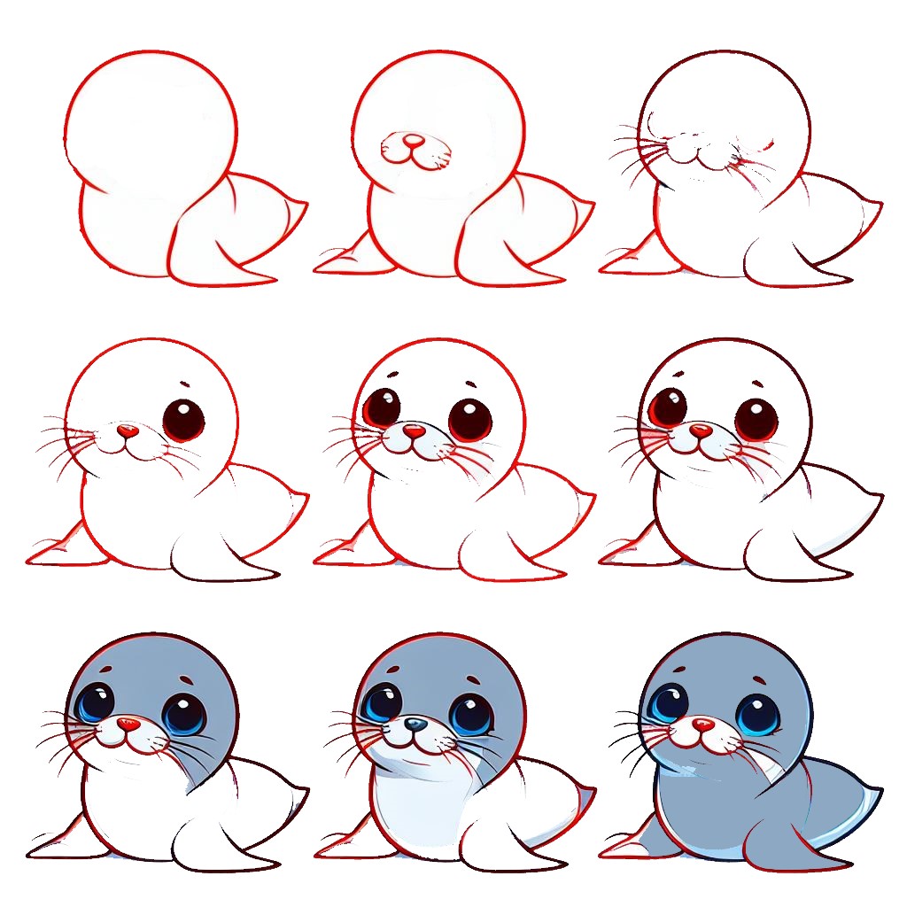 Dibujos de Seal idea 14