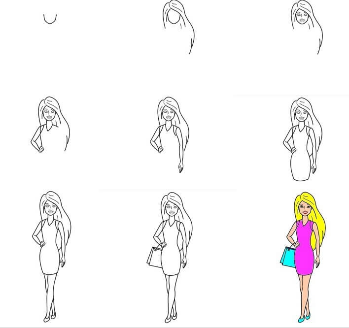 Dibujos de Barbie