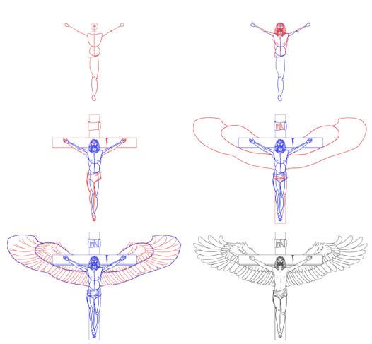 Dibujos de Jesús en la cruz - Idea 17