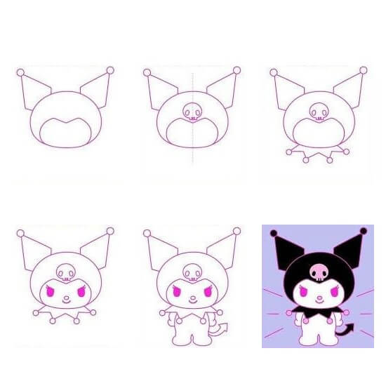 Dibujos de Kuromi