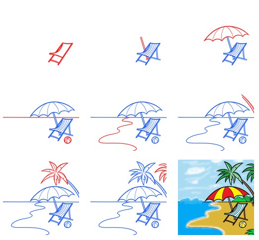 Dibujos de Playas