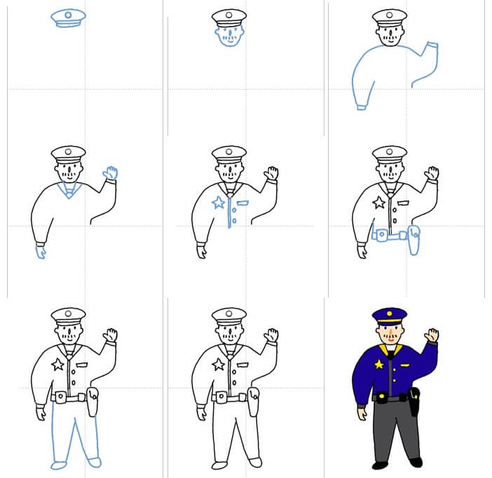 Dibujos de Police idea (13)