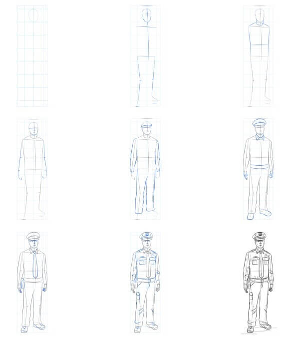 Dibujos de Police idea (14)