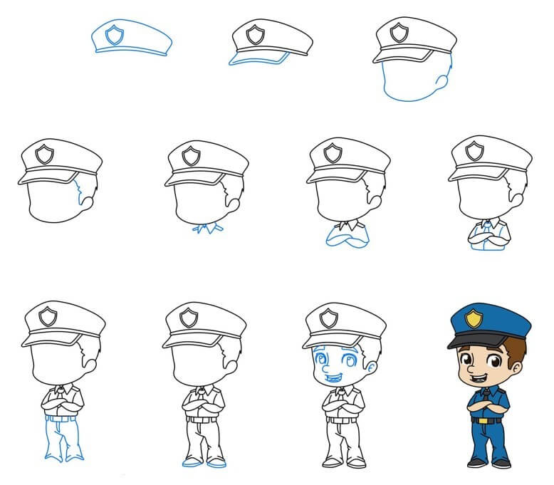 Dibujos de Police idea (8)
