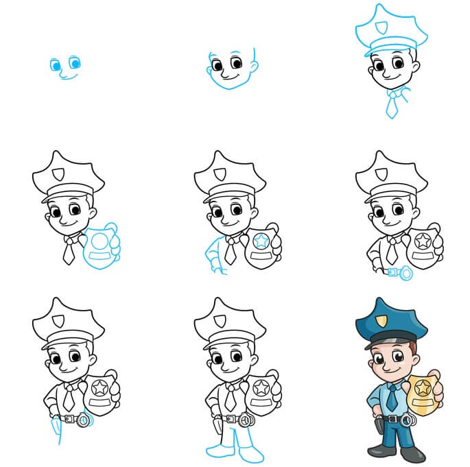 Dibujos de Police idea (9)