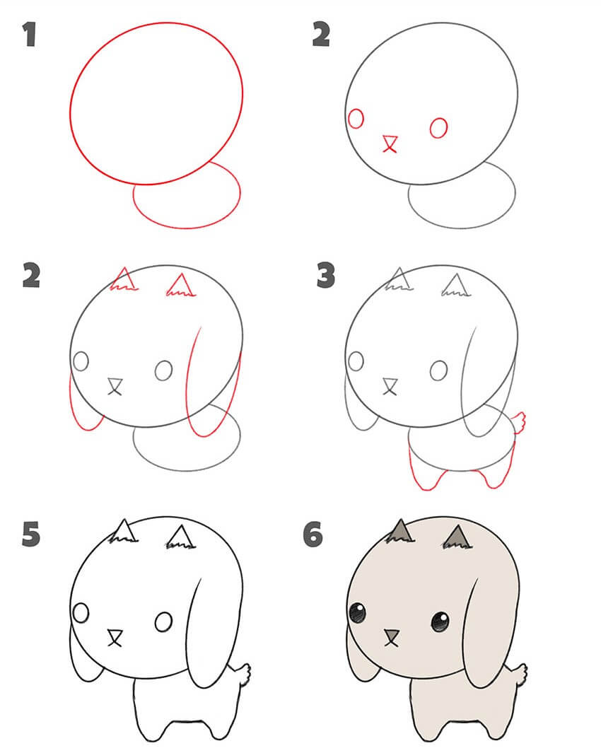 Dibujos de Cabra joven
