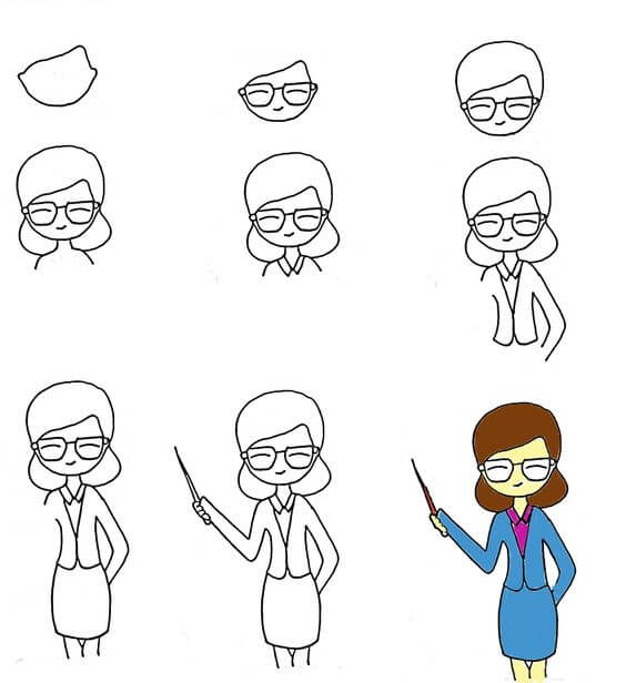 Dibujos de Maestra - idea 19