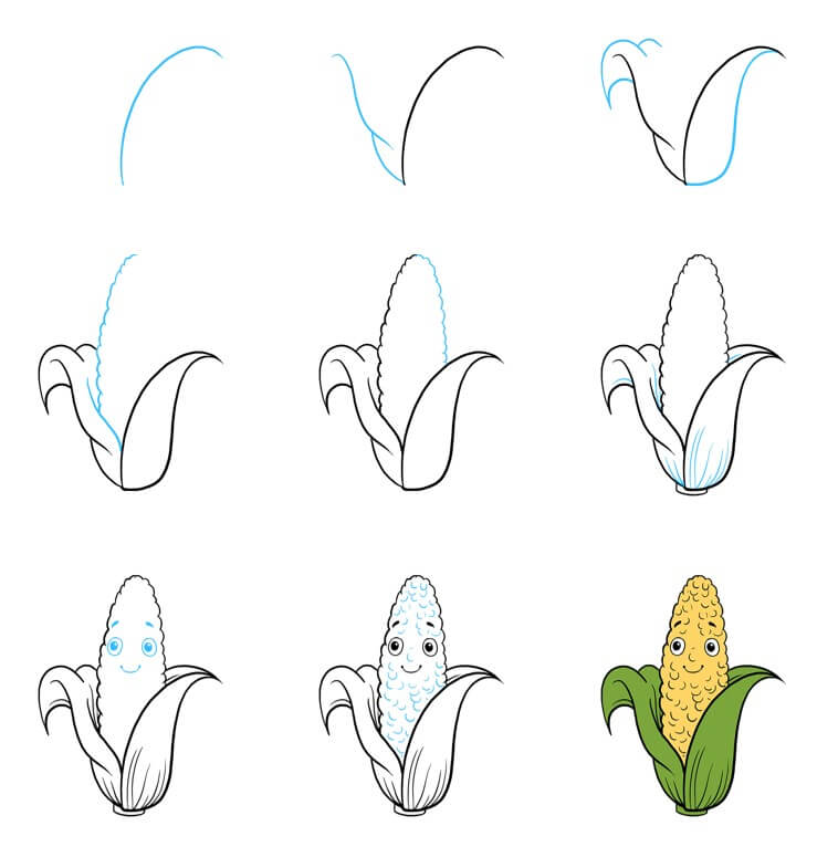 Dibujos de Maíz