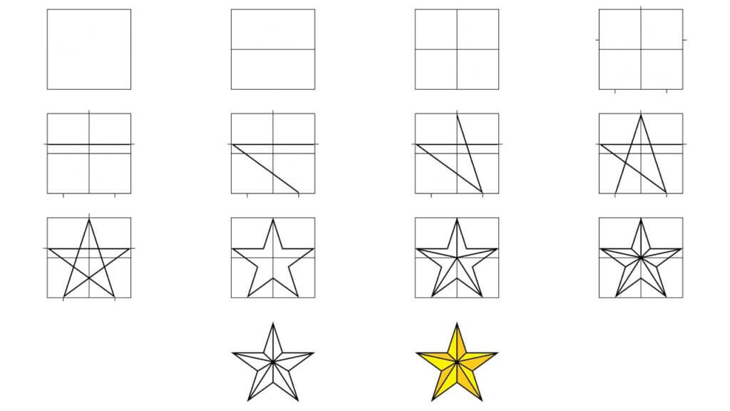 Dibujos de Una estrella - Idea 15