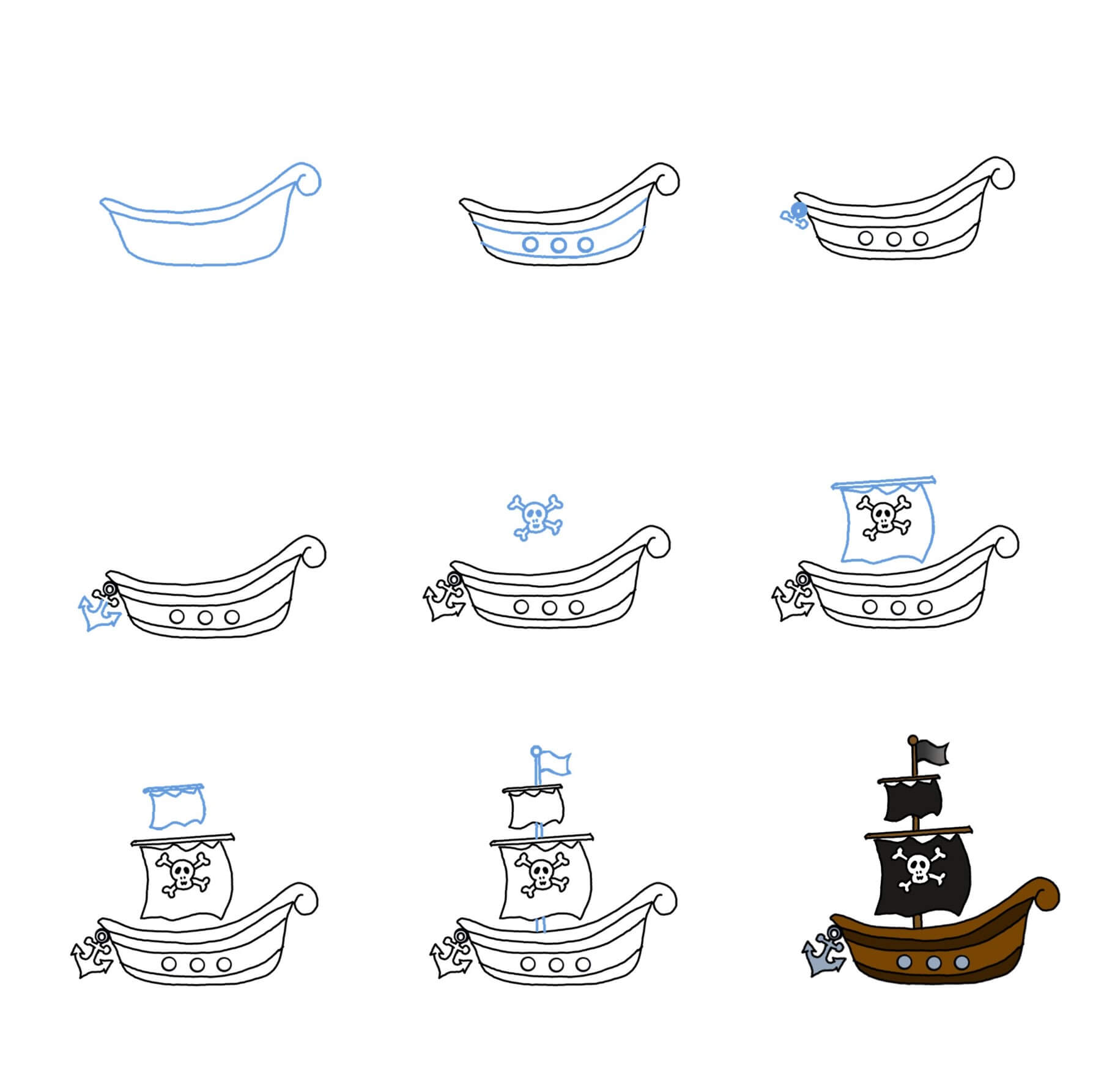 Dibujos de Pirate ship idea (10)