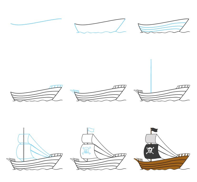 Dibujos de Pirate ship idea (12)