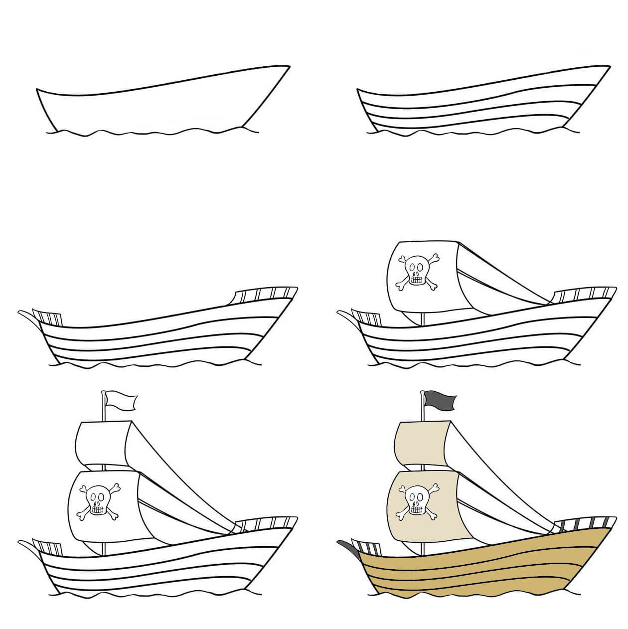 Dibujos de Pirate ship idea (17)