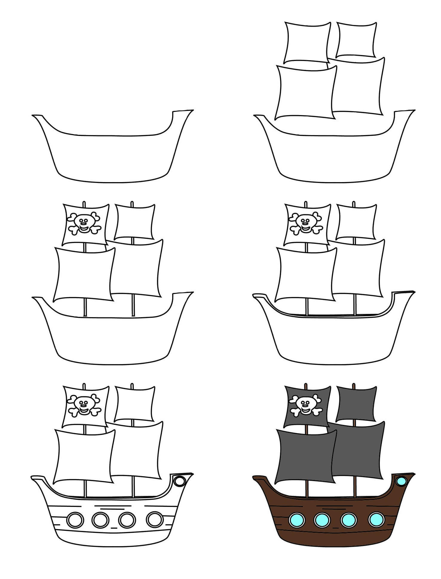 Dibujos de Pirate ship idea (3)
