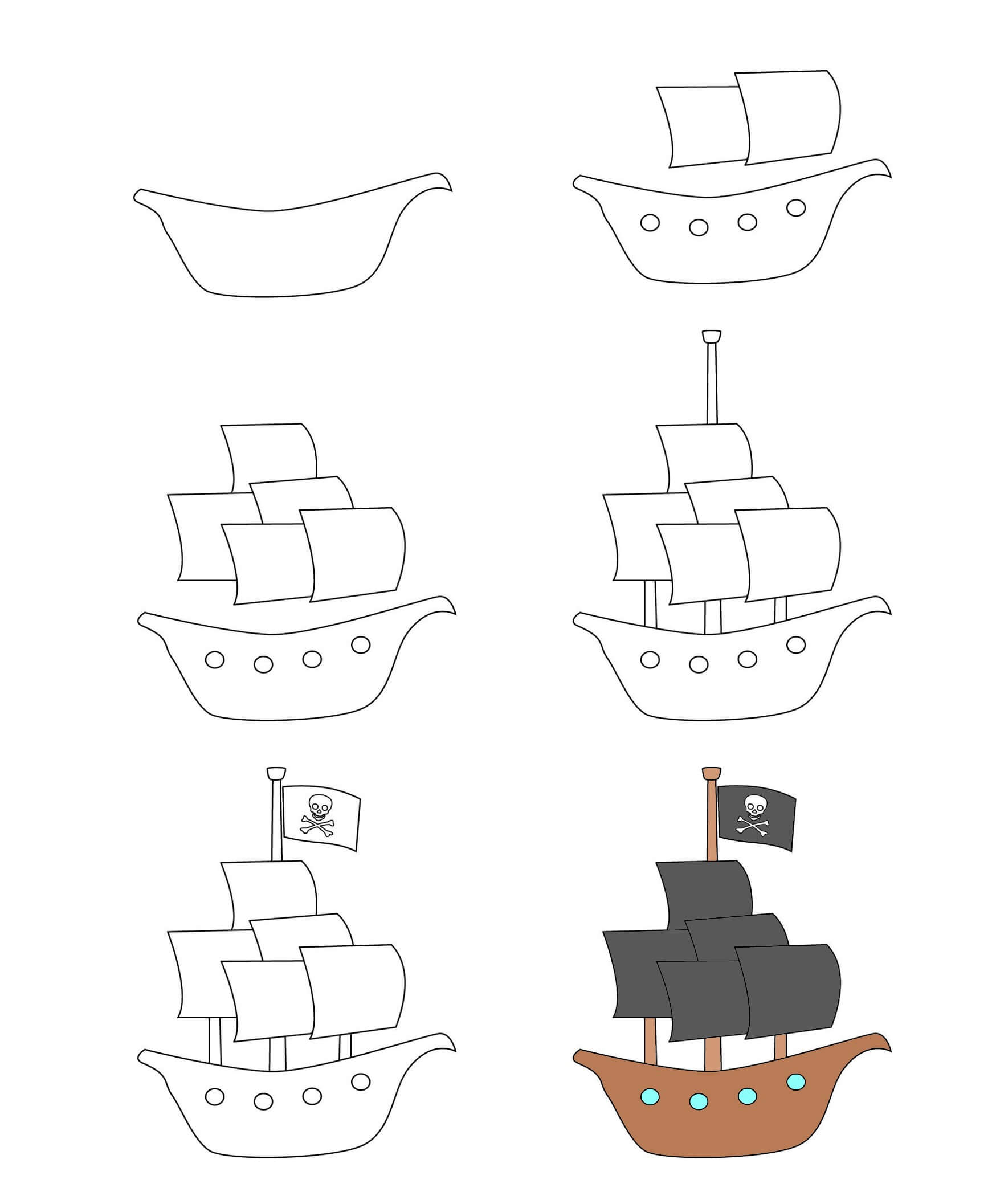 Dibujos de Pirate ship idea (4)