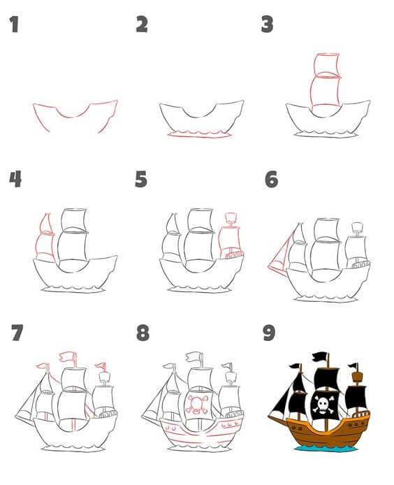 Dibujos de Pirate ship idea (5)
